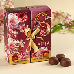 Конфеты шоколадные Сияй ярче всех, вкусы: арахисовая паста, какао, 200 г.