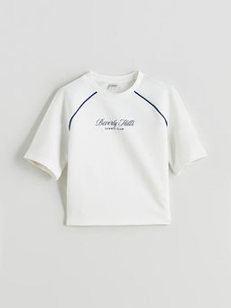 Bisiklet Yaka Soft Touch K?z ?ocuk Ti??rt ve ?ort