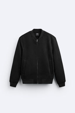 FAUX SUEDE BOMBER JACKET - Zara фото 17