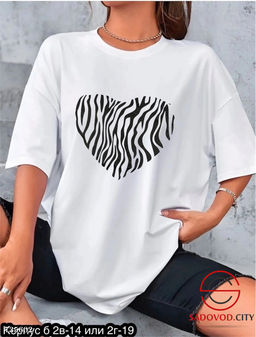 Футболка с рисунком для женщин