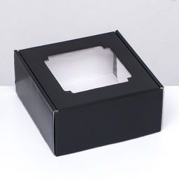 Цена за 5 шт. Коробка самосборная, с окном, Малевич 19 х 18 х 8 см - Simaland фото 2