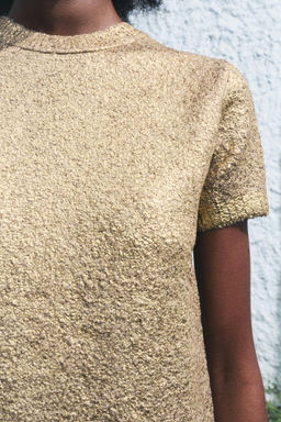 FOIL KNIT SWEATER - Zara фото 4