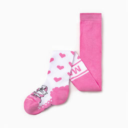 Колготки детские «Мари», Коты аристократы, рост 116-122 см, цвет белый