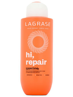LAGRASE Шампунь HI, REPAIR восстанавливающий для сухих и поврежденных волос,500мл