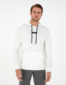Beyaz Comfort Fit Sweatshirt - Pierre cardin фото 3