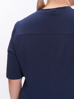 Футболка из хлопка FU21502DBL05 - Артесса фото 6