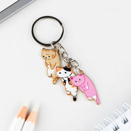 Брелок для ключей Cute, 2.5×9 см