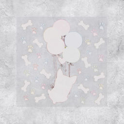 Термонаклейка для декорирования текстильных изделий  «Пёсик», 14 х 14 см