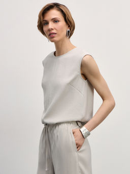 Топ из вискозы прямого кроя / Zarina