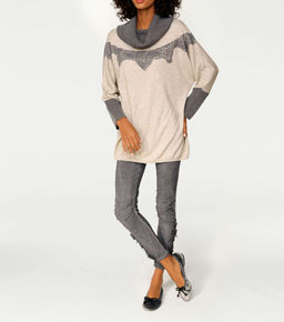 Леггинсы, серо-бежевые - Ashley brooke фото 5