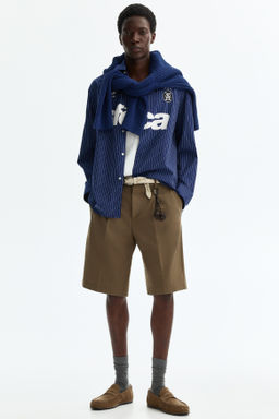 Camisa en popelina de algod?n Relaxed Fit - H&m фото 5