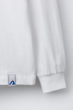 JOGGING T-SHIRT WITH LABEL - Zara фото 4