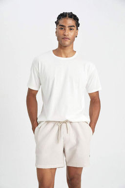 Полосатые короткие шорты для плавания - Defacto фото 3