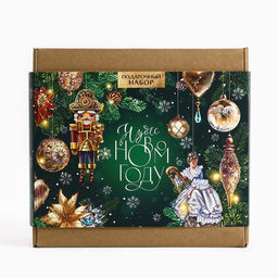 Подарочный набор новогодний «Чудес в новом году»: чайный домик, кружка, 20.5×20.5×10 см