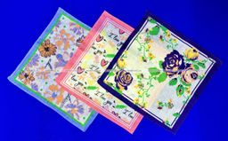 Цена за 10 пар. Носовые платки женские