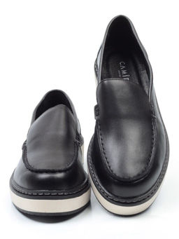 03-5060-2 BLACK Лоферы женские (натуральная кожа)