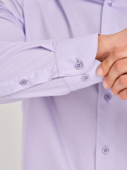 Сорочка мужская длинный рукав CASINO c730/157/pur/Z  фото 4