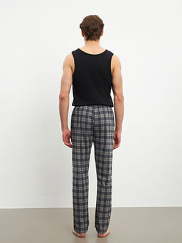 Standart Kal?p Ekose Erkek Pijama Alt