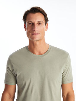 Bisiklet Yaka Penye Erkek Ti??rt