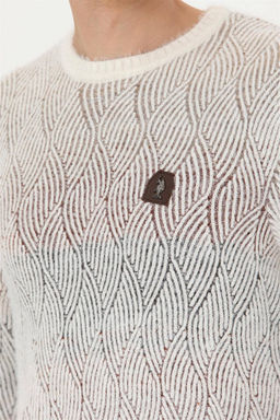 Мужской кремовый свитер - U.s. polo assn фото 7