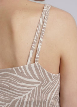 CLE Майка жен. укор. 246569/144ззн т.бежевый/св.бежевый - Clever wear фото 6