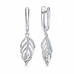 Серьги, куб.циркон., В10-2080