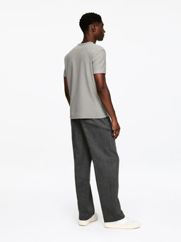 Camiseta de algod?n ajustada - H&m фото 4