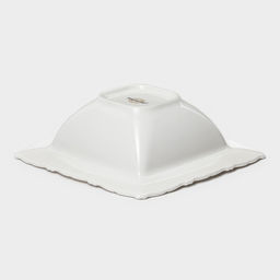 Салатник Magistro Kingdom, 300 мл, 16×5.2 см, фарфор, белый