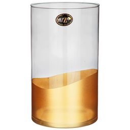 ВАЗА MODERN CYLINDER SMOKY/GOLD 25СМ