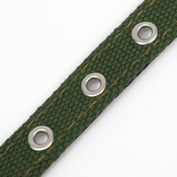 Ошейник брезентовый с подкладом, 52 х 2 см, хаки - Пижон фото 6