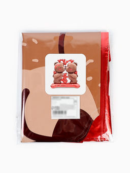 Воздушный шар фольгированный 50 Влюбленные мишки, под воздух - Страна карнавалия фото 7