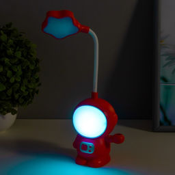 Настольная лампа «Астронавт» МИКС LED 3 Вт USB АКБ 9×7×21 см RISALUX