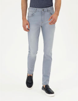 A__k Gri Slim Fit Jean Pantolon - Pierre cardin фото 2