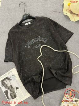 Футболки оверсайз с надписью