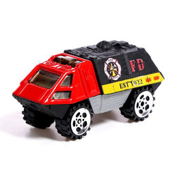 Набор металлических машинок Пожарные, 10 шт. - Автоград фото 9