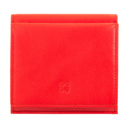 Итальянский кожаный кошелек DuDu серии Flavio | огненно-красный - Dudubags фото 3