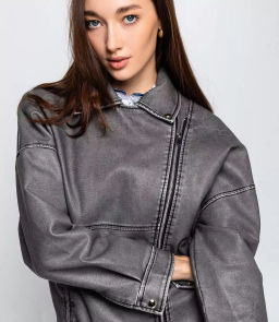 Куртка #КТ2358 (3), тёмно-серый