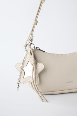 BOLSO HOMBRO CHARM / Blanco - Zara фото 3