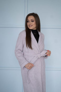 Пальто женское демисезонное 22555 (синий) - Kankan фото 14