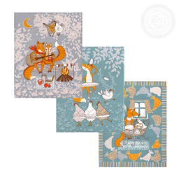 Набор полотенец из рогожки "Кумушка" 45*60/2 шт. - 45*60 Полотенца из рогожки