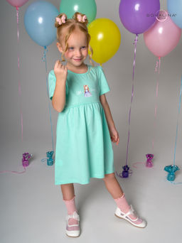 Платье Аленка к/р SG мятный Princess Л - Sovalina фото 7