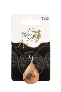 CHERRY MARY JNS-02 Подвеска из натурального камня 5 х 1 шт СК/Распродажа №04 красная яшма  фото 4