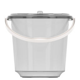 Ведро 10л с крышкой "Хозяюшка" М1213