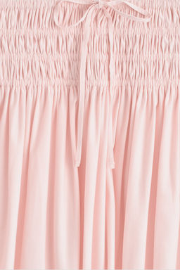 RUCHED-WAIST MIDI SKIRT - H&m фото 5