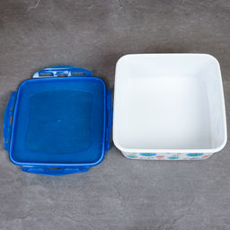 Салатник 4 штуки квадратный с крышками / 133 /уп 48/ 350, 800, 1300, 2100 мл - Галеонтрейд фото 10