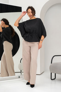 Блузка ТБ-113 черный горох - Angelika фото 2