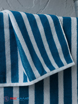 Полотенце махровое пестротканое жаккардовое полоса  7194(1) 45х90