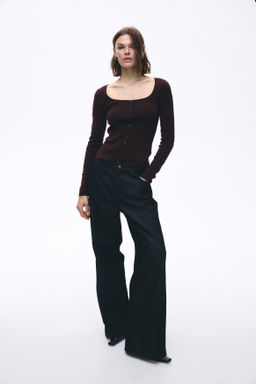 Top con escote cuadrado - H&m фото 8