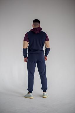 футер 3х нитка ПЕТЛЯ Мужской костюм ColourBlock - Knitka wear фото 8