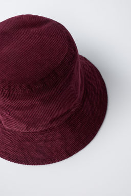 CORDUROY BUCKET HAT - Zara фото 3